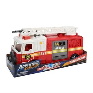 Fire Truck Toy Lights Up & Sounds